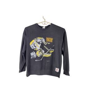 Vintage 90s Nutmeg Pittsburgh Penguins Crewneck Men's XL